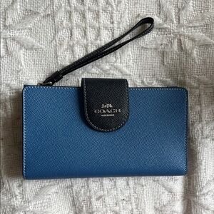 Coach Colorblock Wristlet